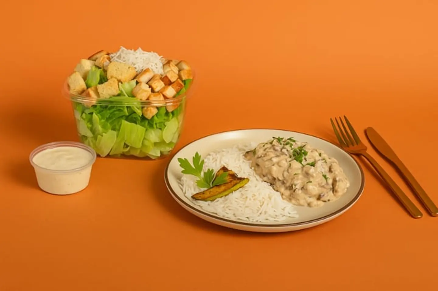 وجبة وسلطة