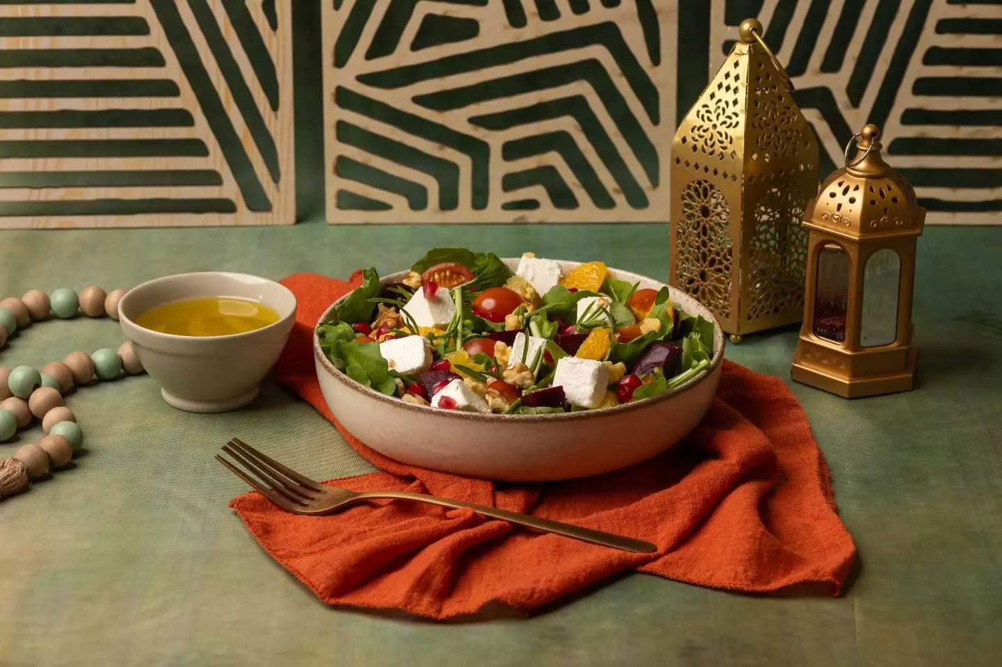 سلطة الشمندر والفيتا