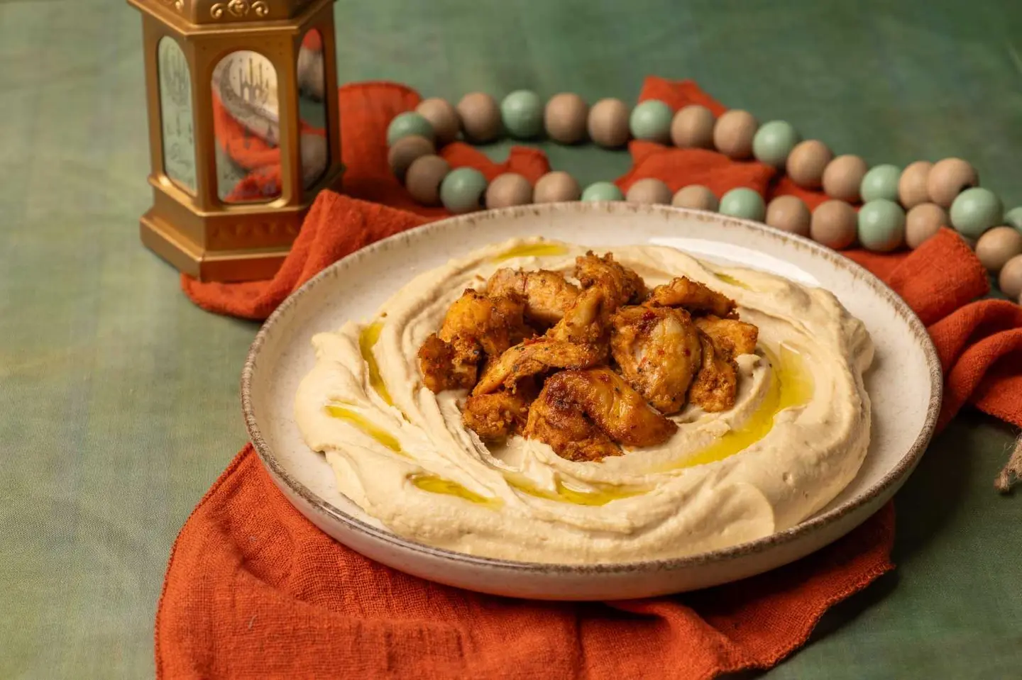 حمص بشاورما الدجاج