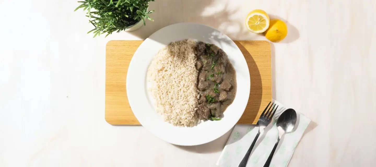 وعاء لحم بالفلفل