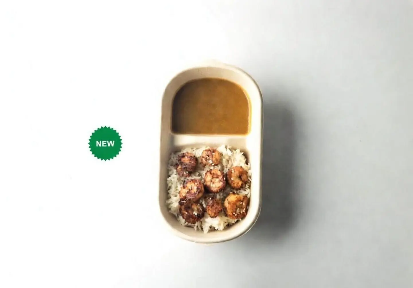 طبق روبيان بالكاري الذهبي