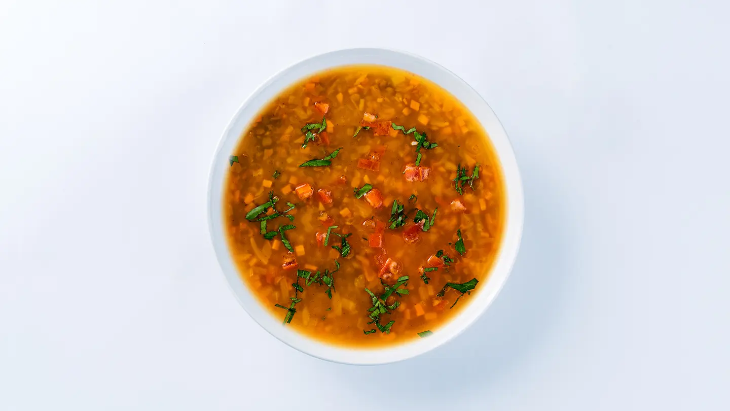 Brown Lentil Soup