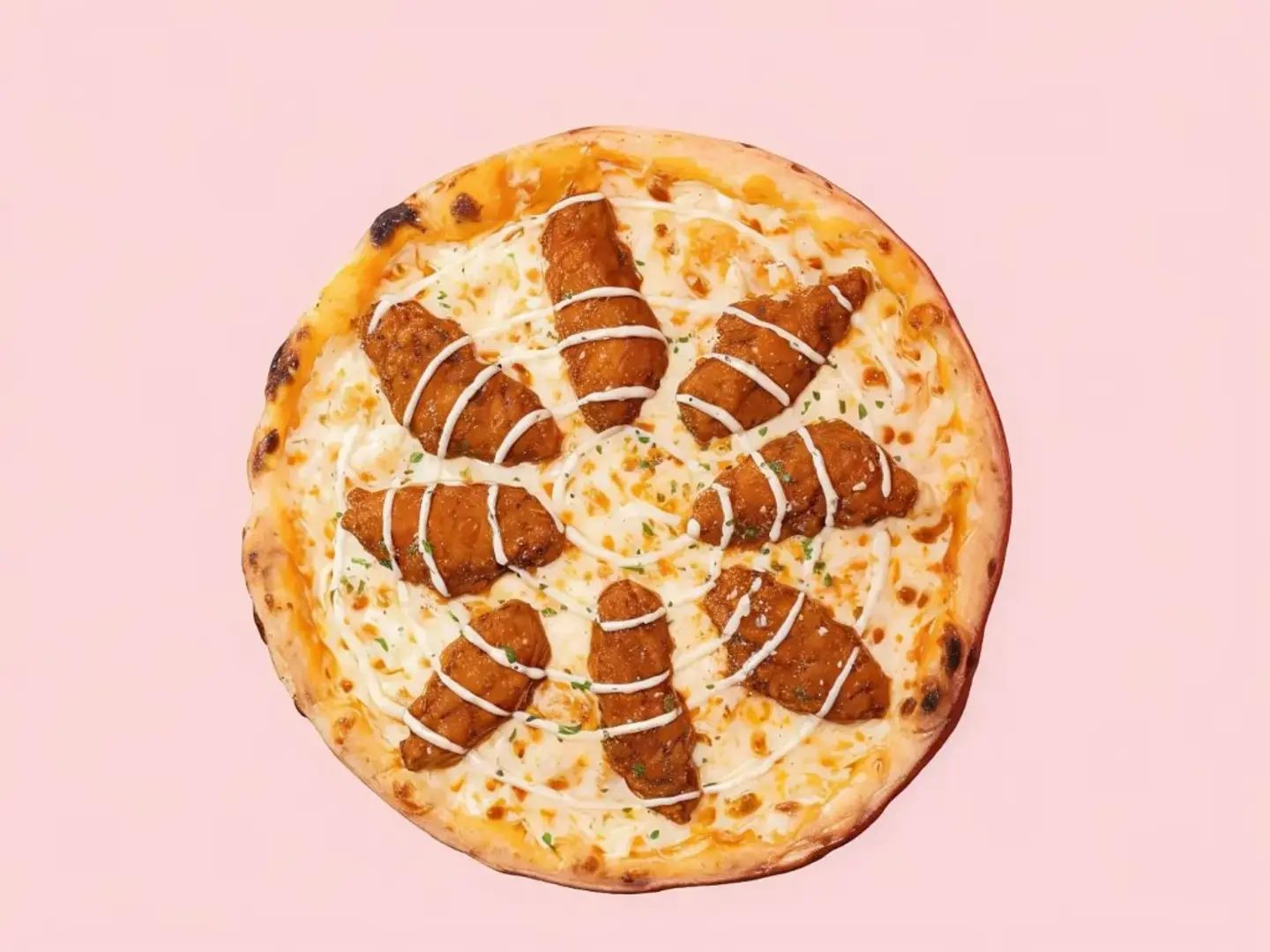 بيتزا بافلو دجاج