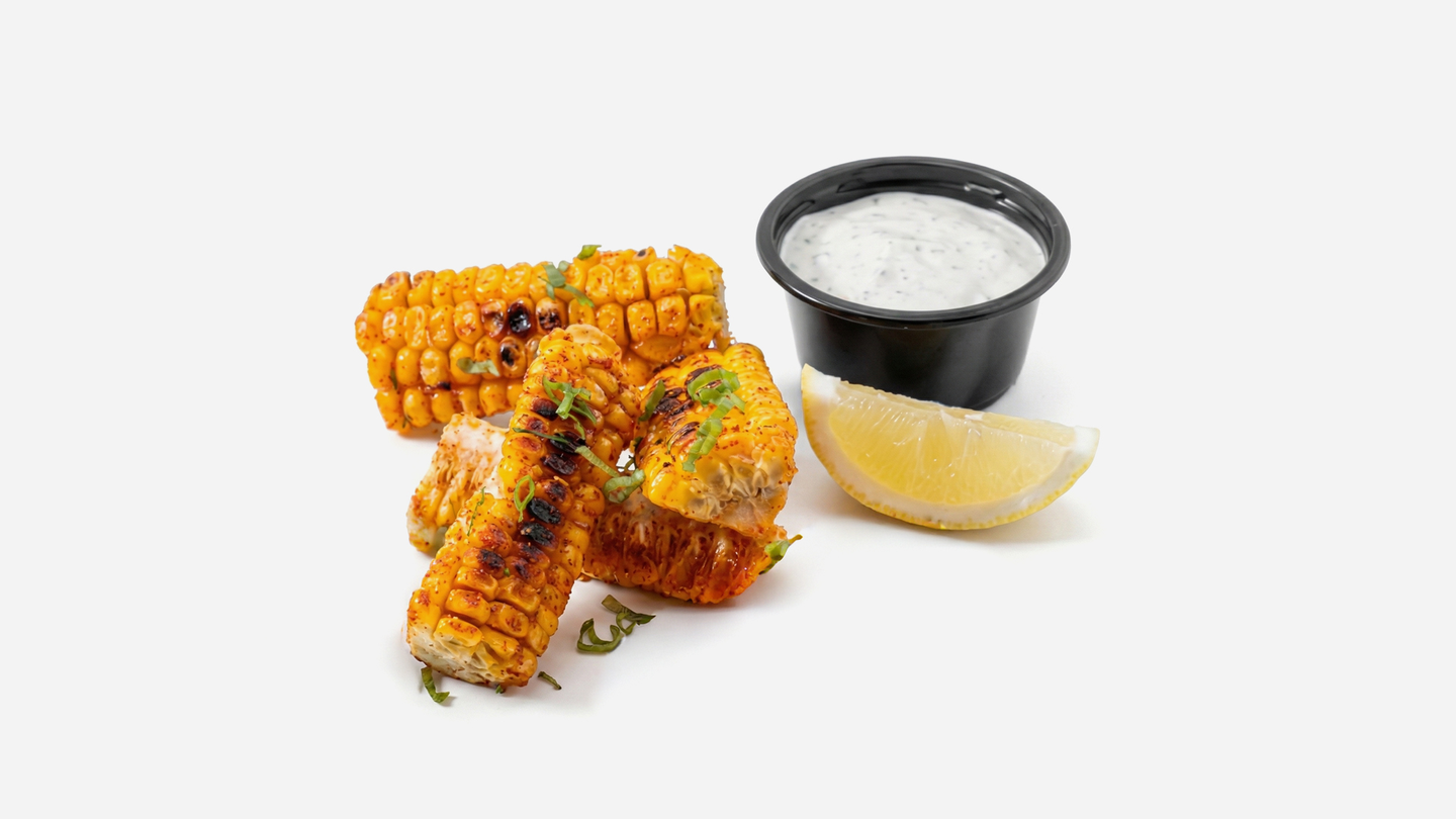 ذرة مشوي بالزبدة