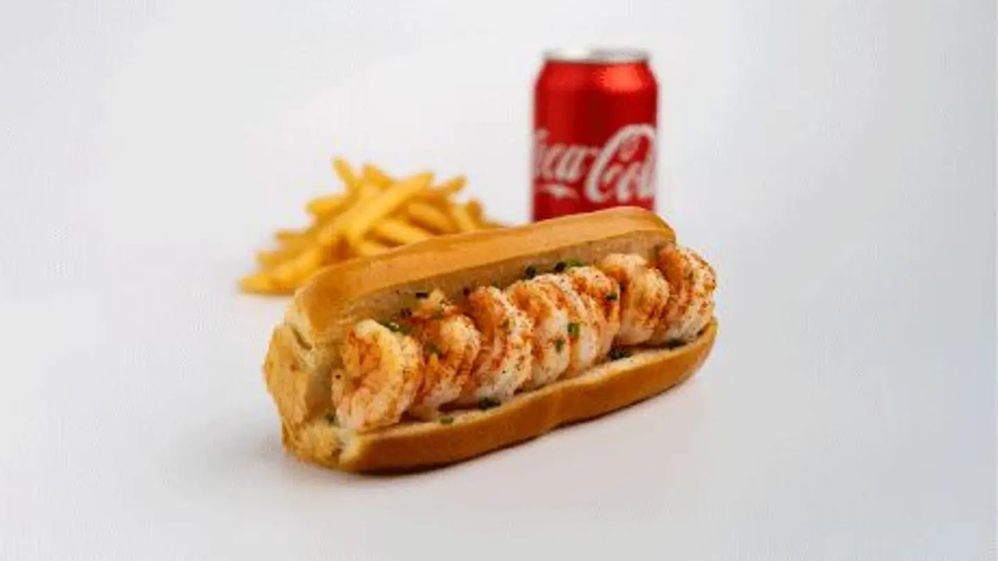 وجبة ربيان رول مدخن