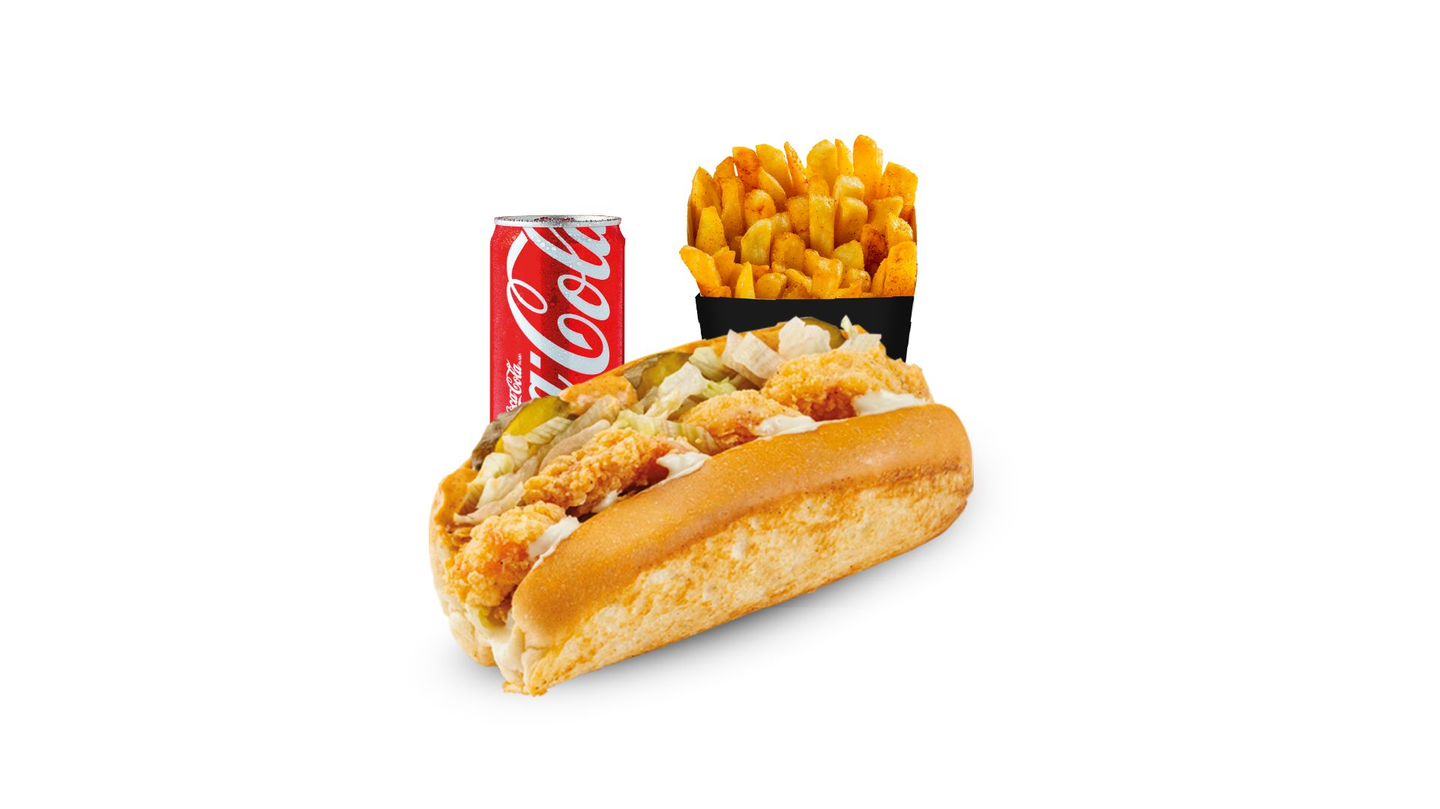 Fried Shrimp Roll Meal