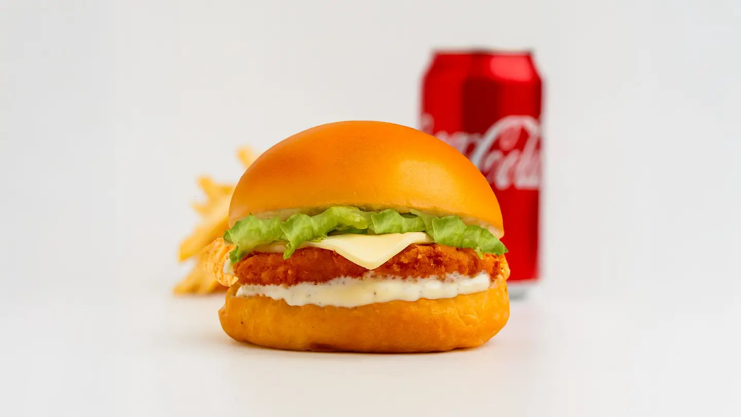 وجبة الغداء- برغر الربيان