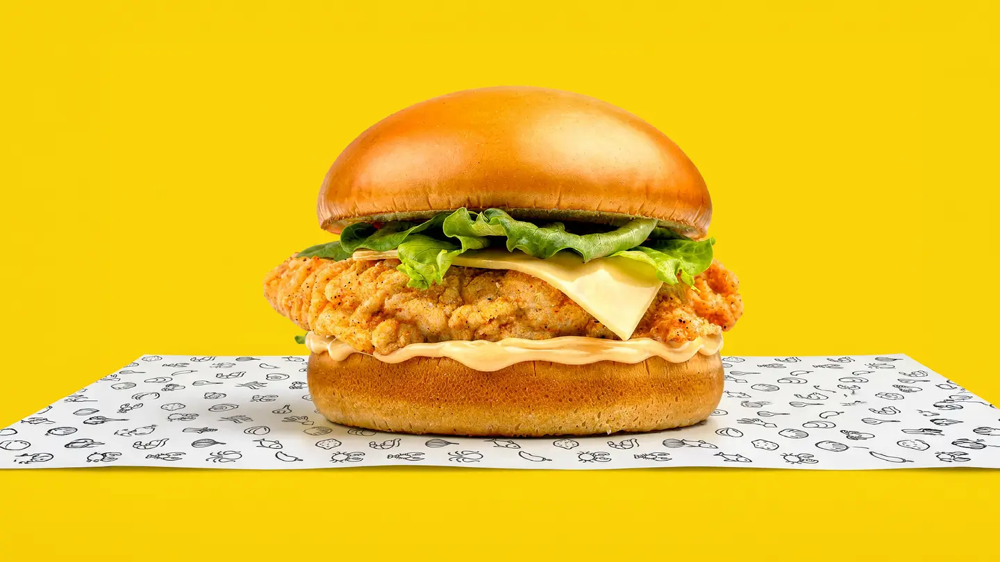 Seabass Fish Fillet Burger