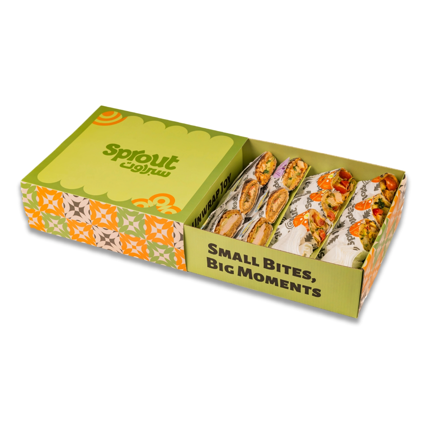 Mixed Wraps & Sandwiches Gathering Box