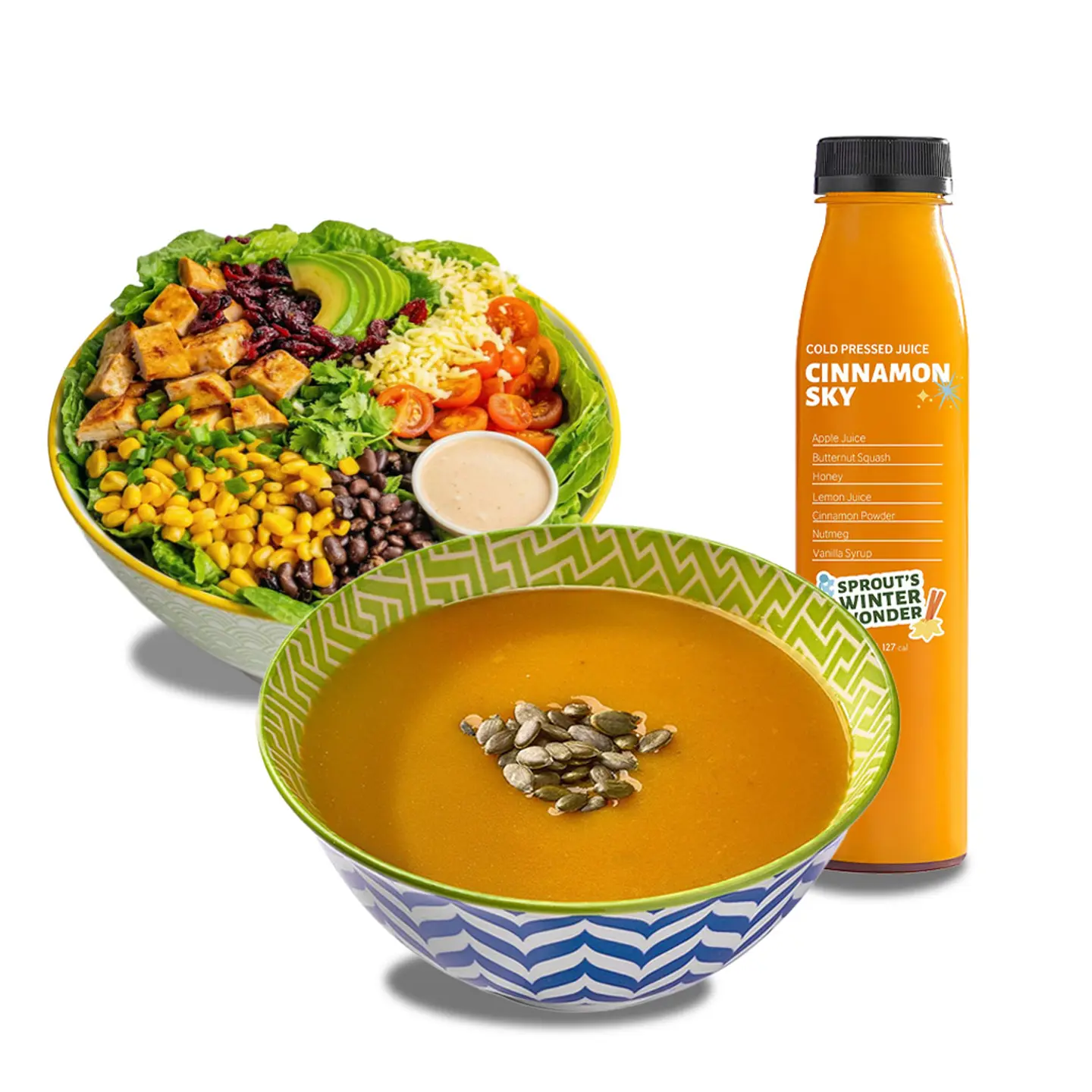 كومبو سلطة سيجنتشر التوفيري (قابل للتخصيص)