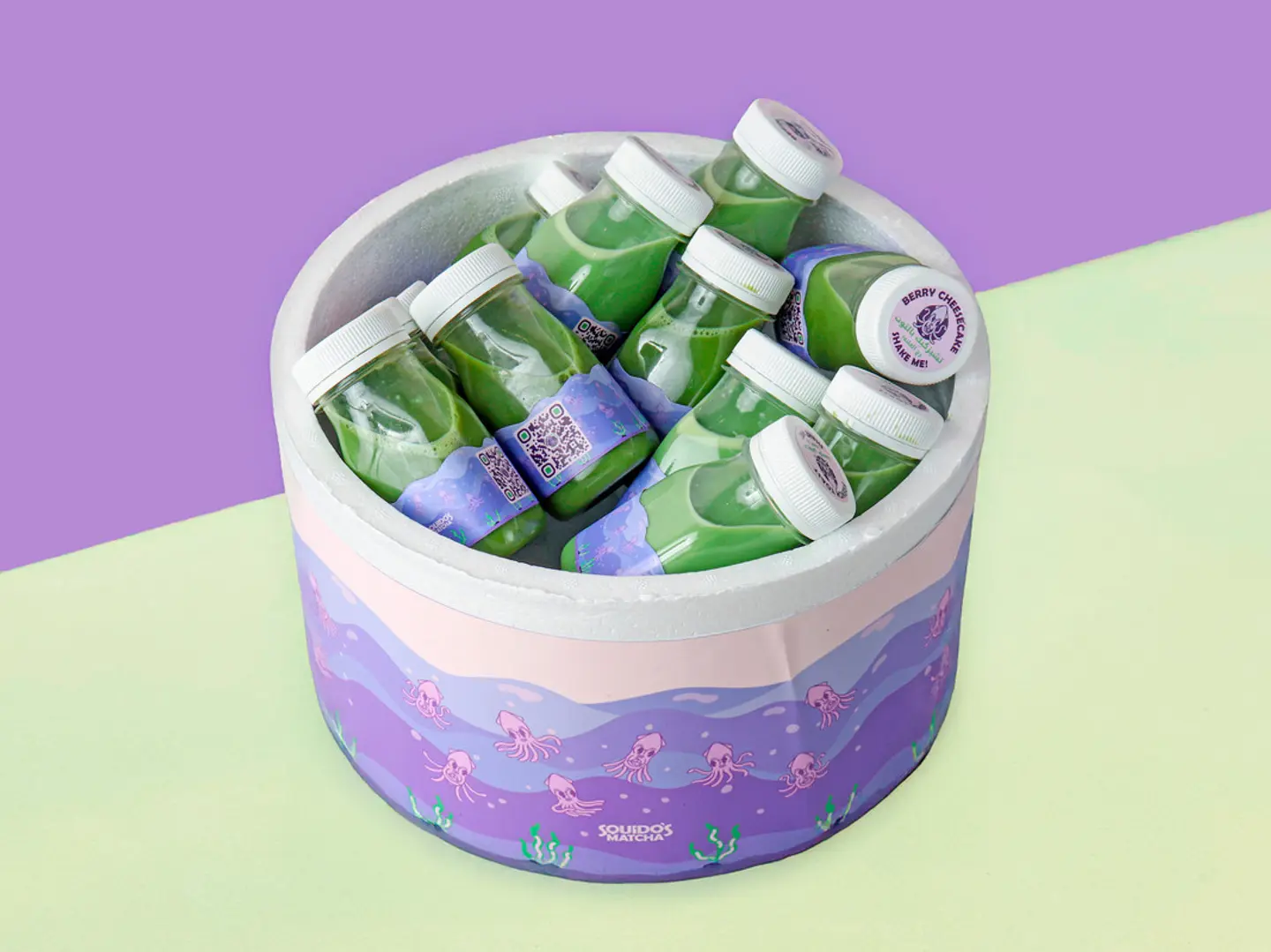 مجموعة ماتشا صغيرة من 12 قطعة