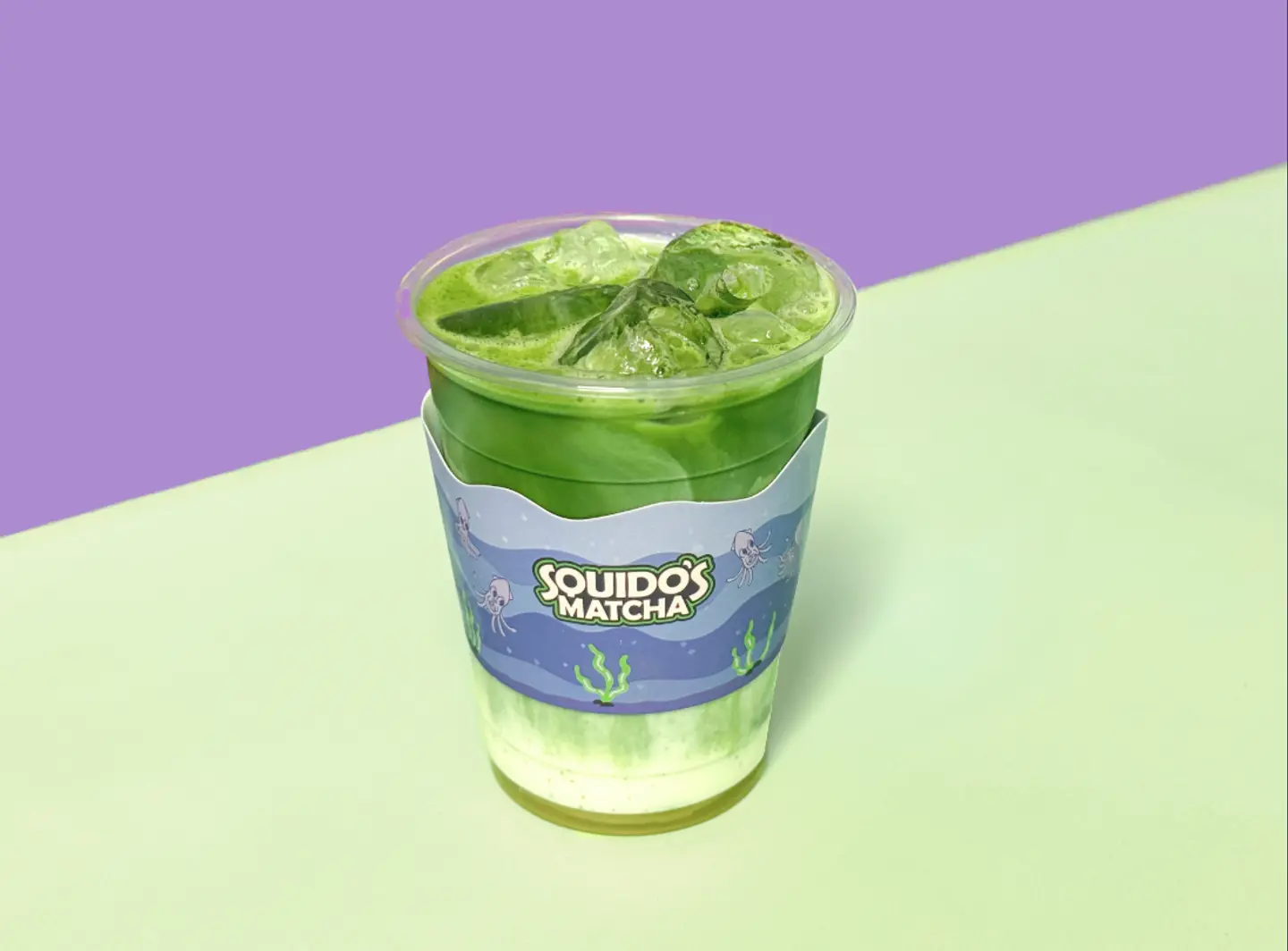 ماتشا الشوكولاتة البيضاء