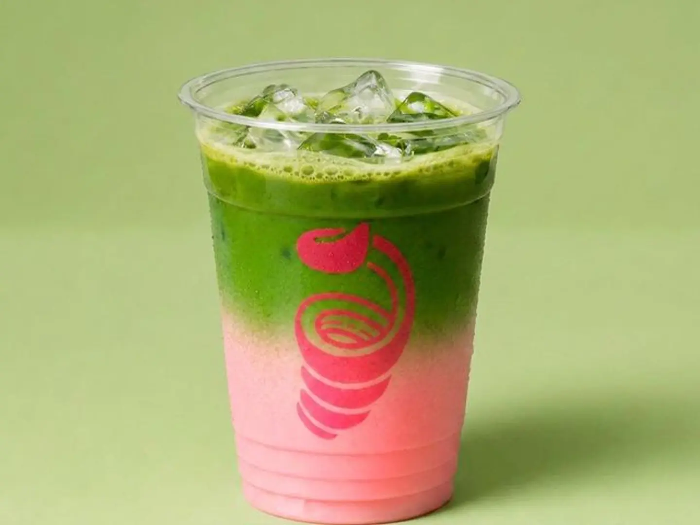 Ice Strawberry Matcha
