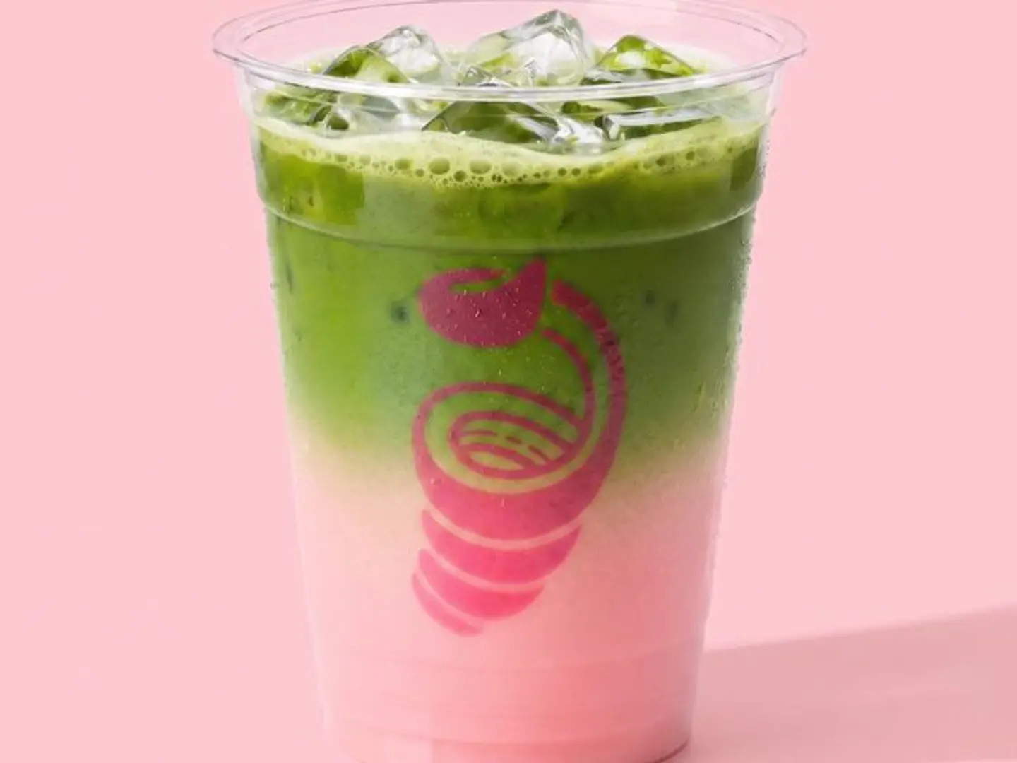 Ice Strawberry Matcha