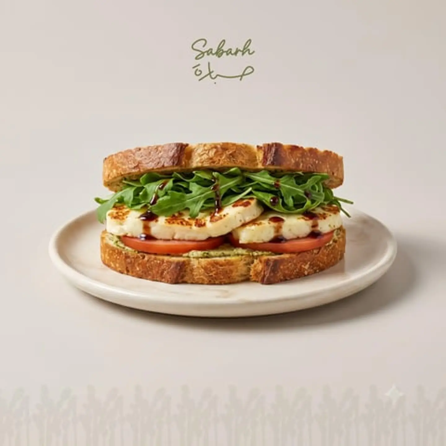 Grilled Halloumi Sandwich
