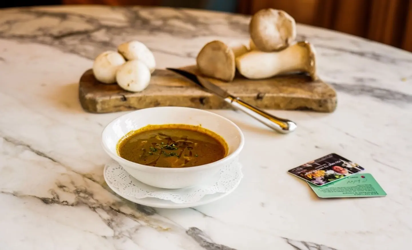Zuppa Porcini