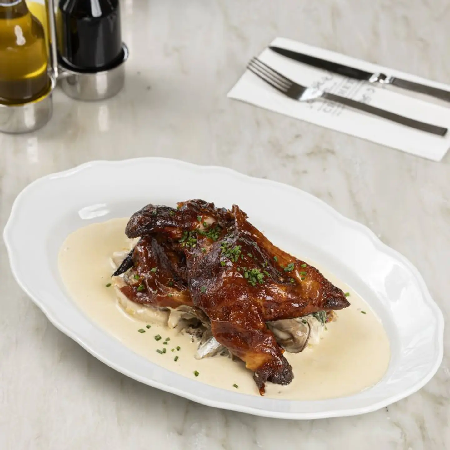 الدجاج المشوي