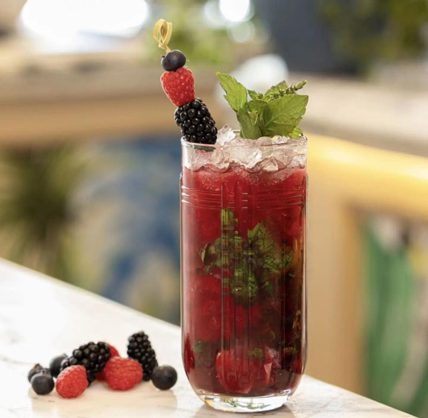 Mix Berries Mojito