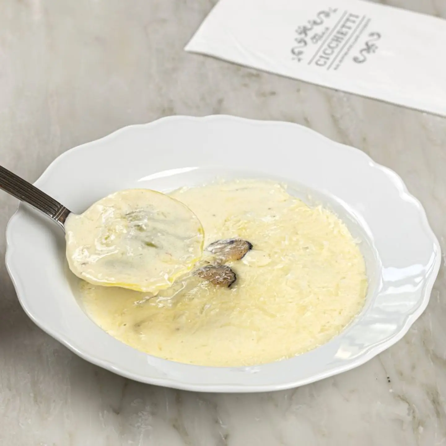 Truffle And Pecoriono Ravioli