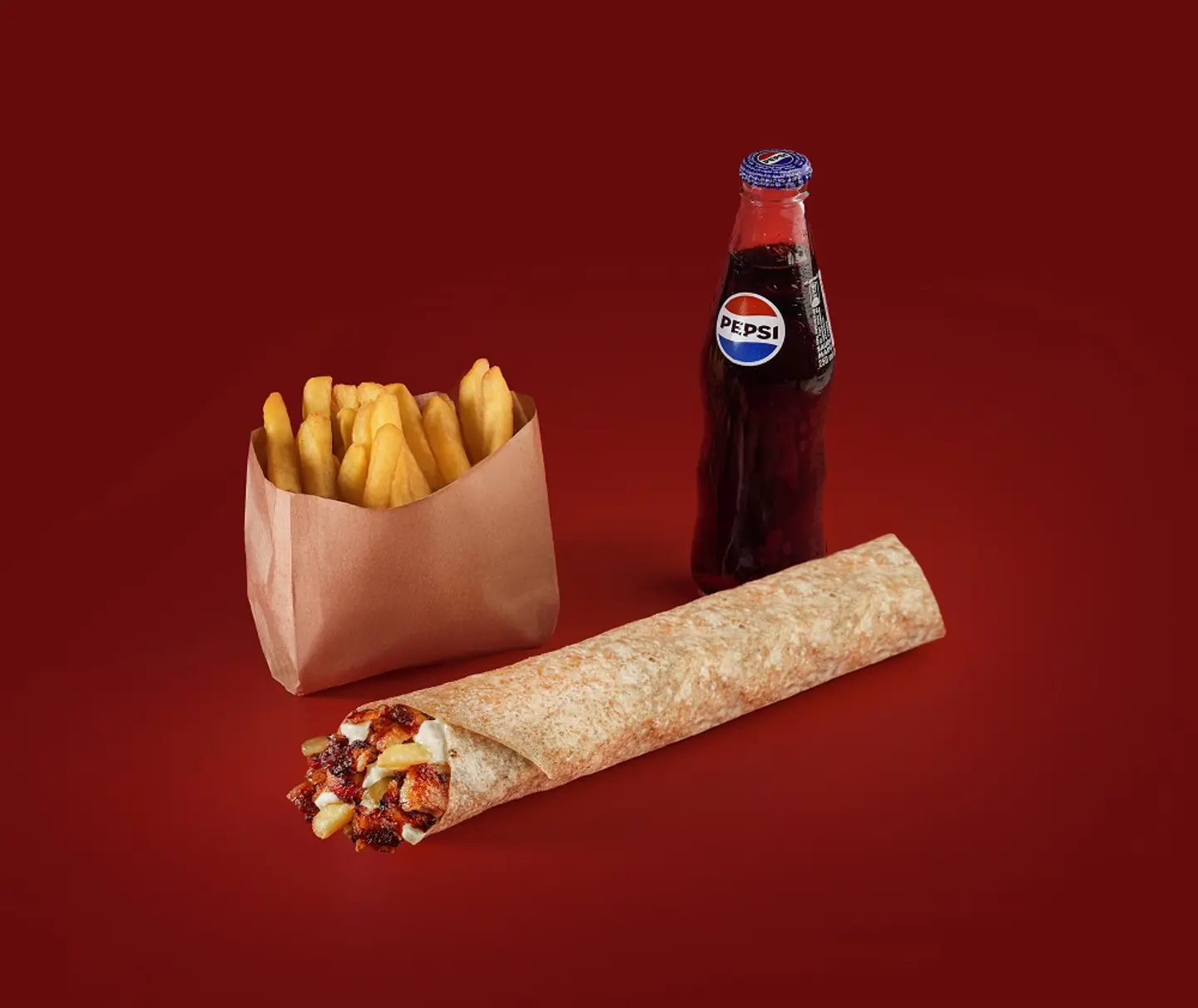 وجبة صاروخ + 1 بطاطس + 1 مشروب