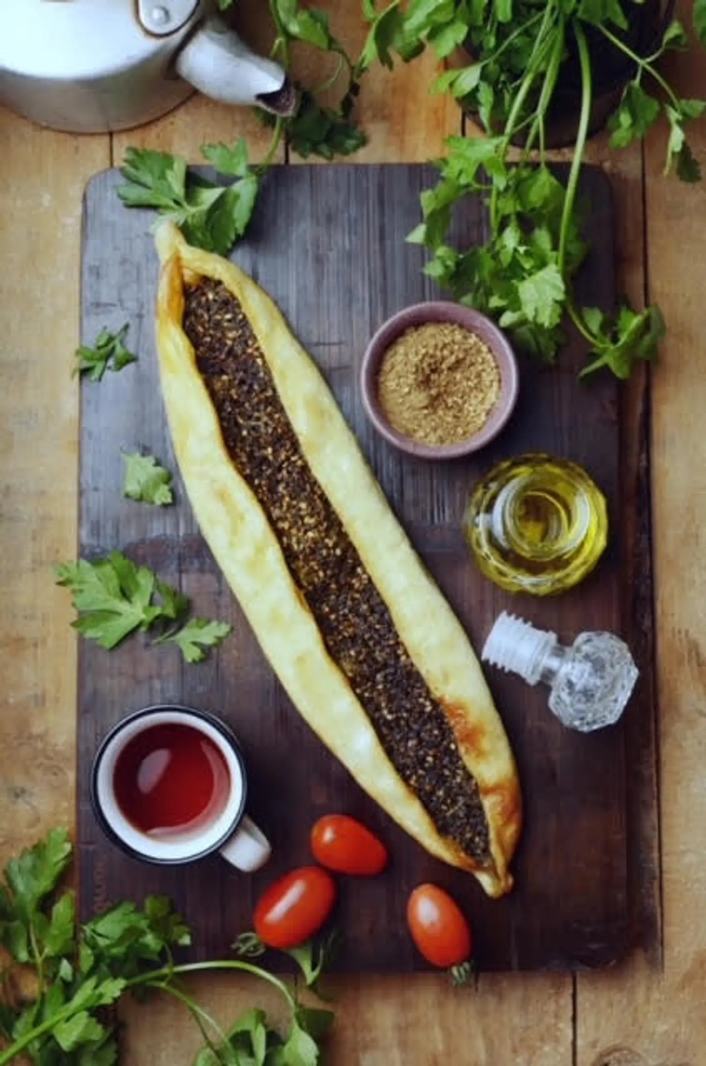 فطيرة الزعتر