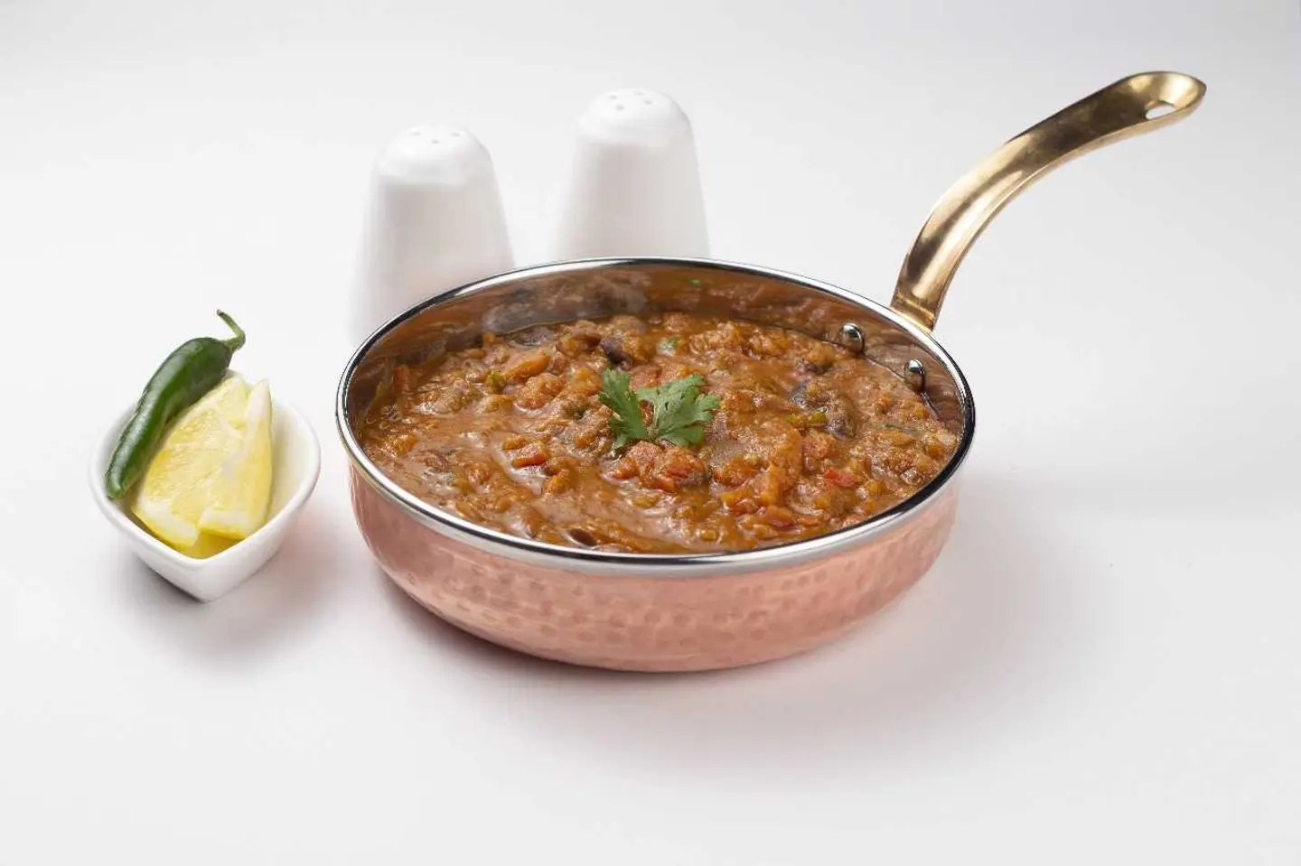 Pan Fried Lentils With Eggs