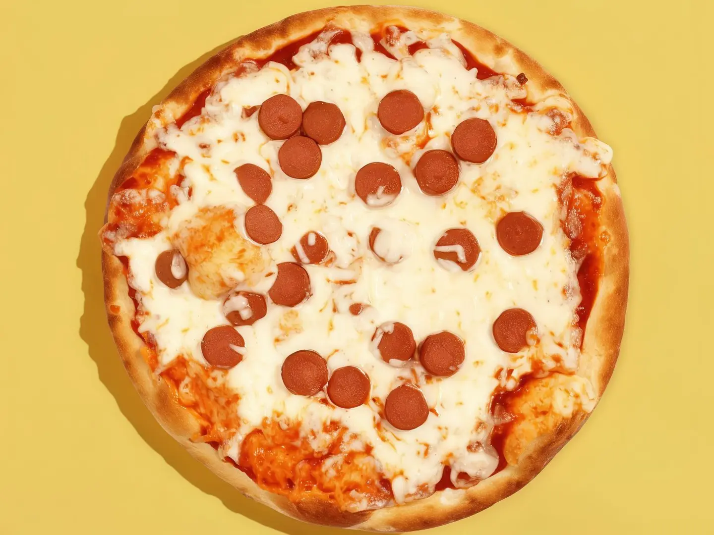 Hot Dog With Cheese And Sause