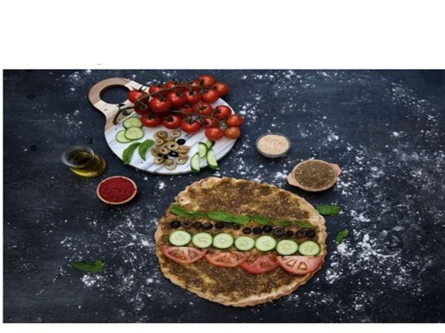 زعتر مع خضار