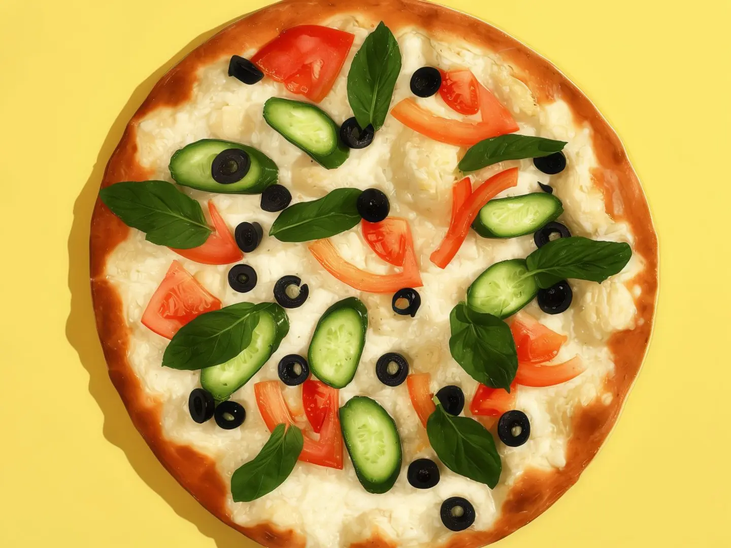 Akkawi Cheese With Vegetables
