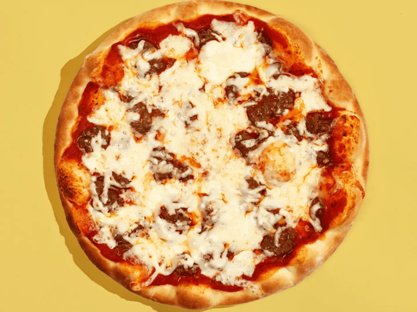 Sausage With Cheese & Tomato Sauce