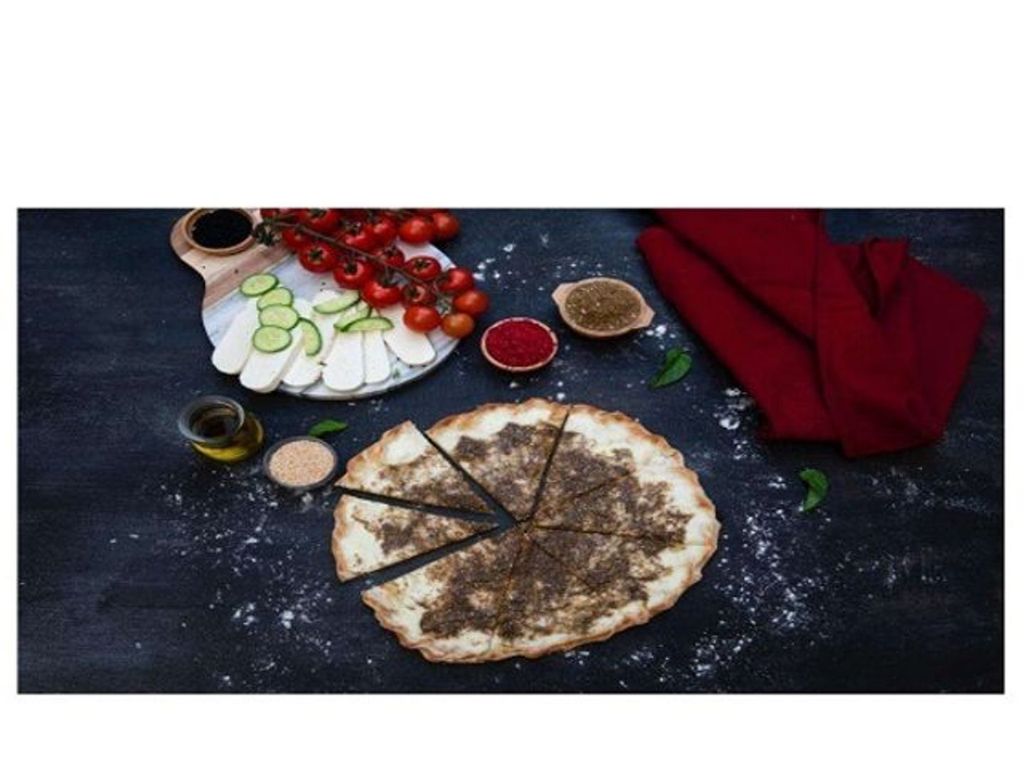 جبنة عكاوي مع زعتر