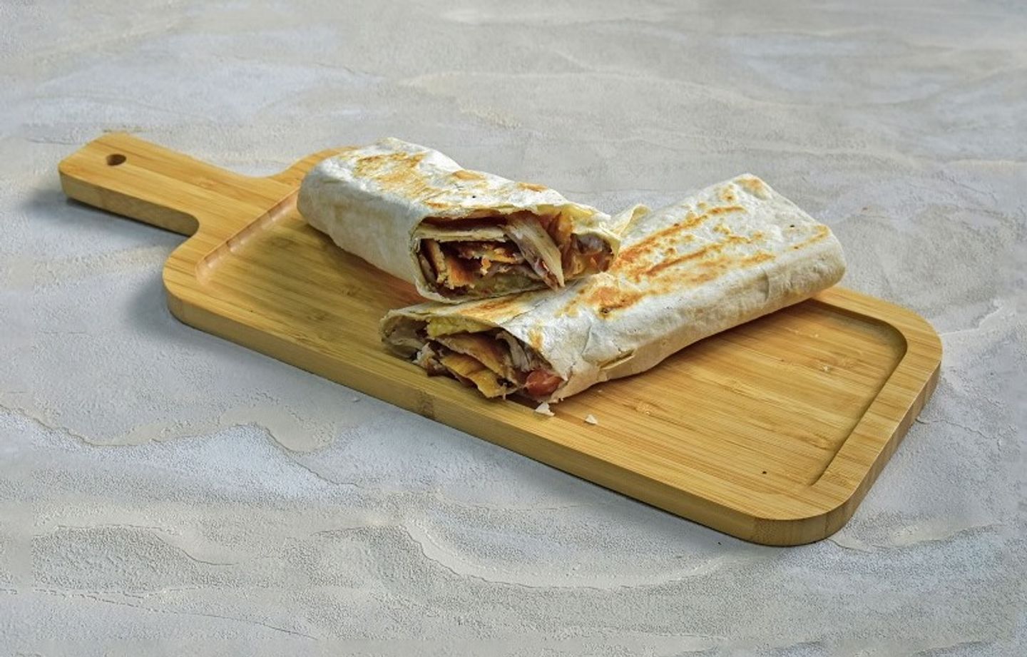 Meat Shawarma Turbo With Chees/