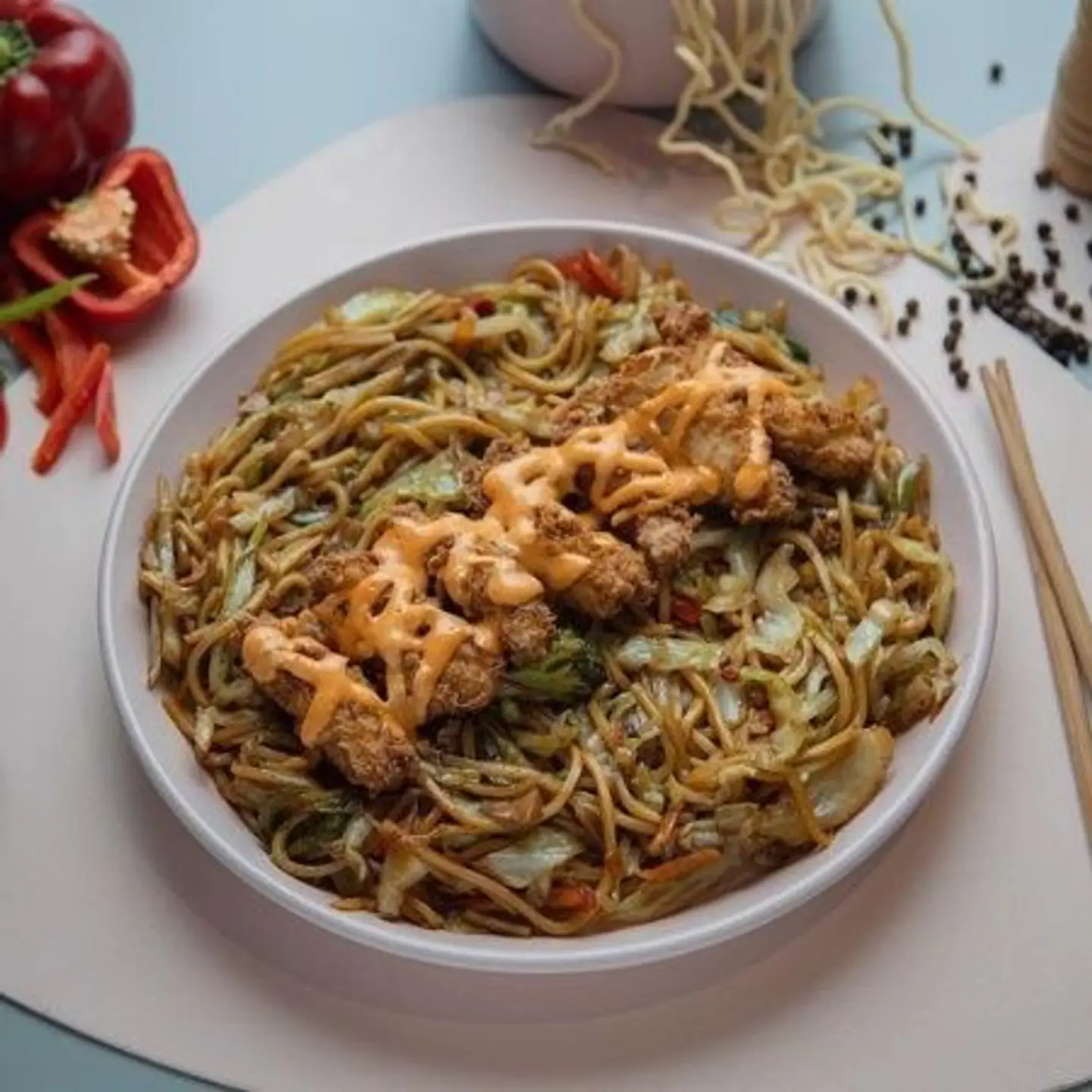 فولكانو نودلز الدجاج