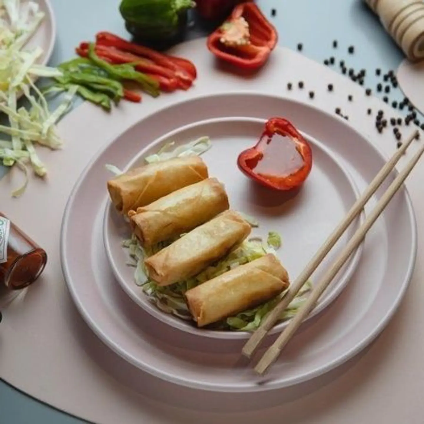 سبرنج رولز 2 قطعة