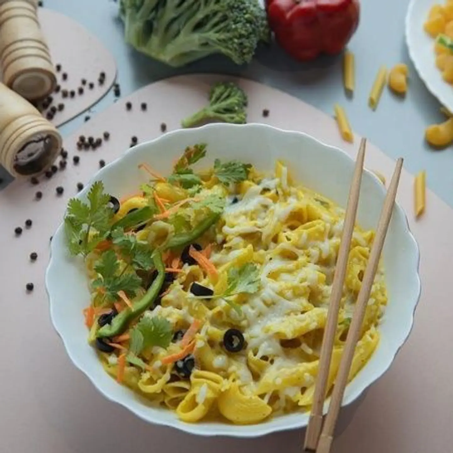 باستا هندي دجاج