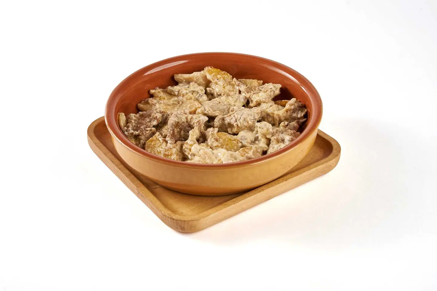 Meat Slices With Tahini