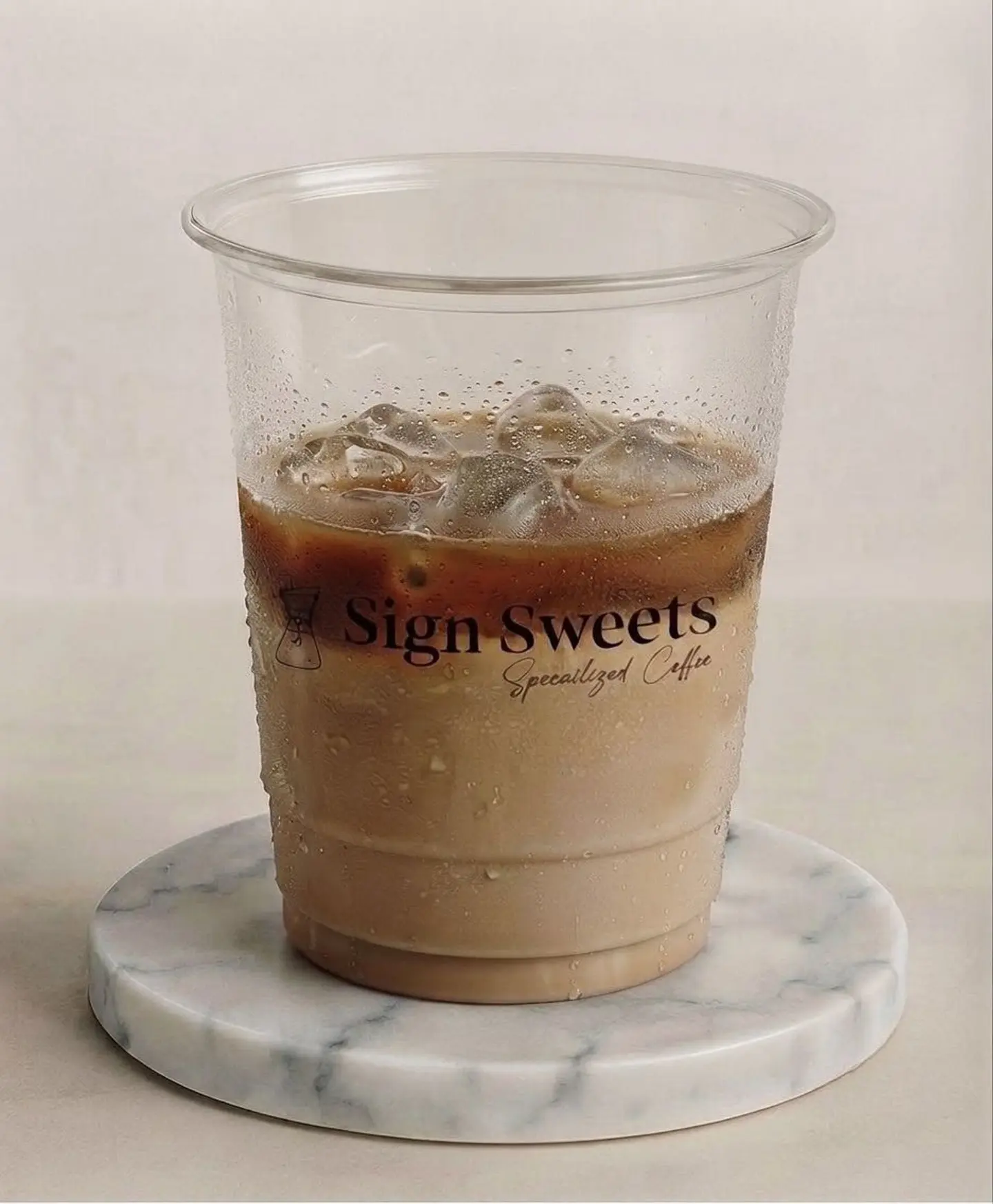 Iced Cortado
