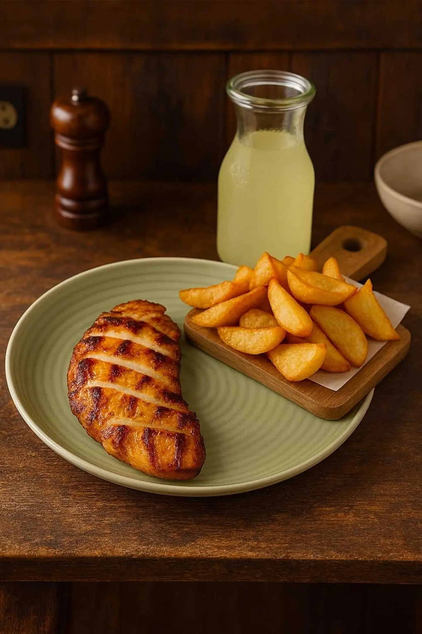 Grilled Chicken Breast Combo