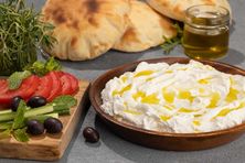 طبق لبنة