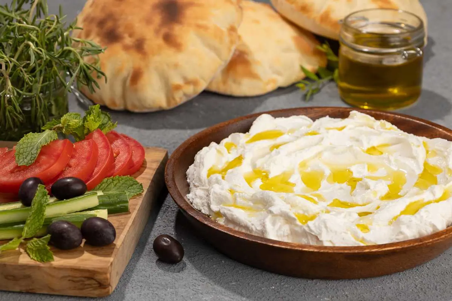 طبق لبنة