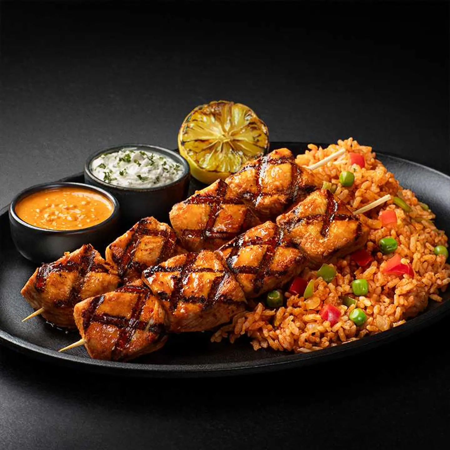 Peri Peri Chicken Skewers