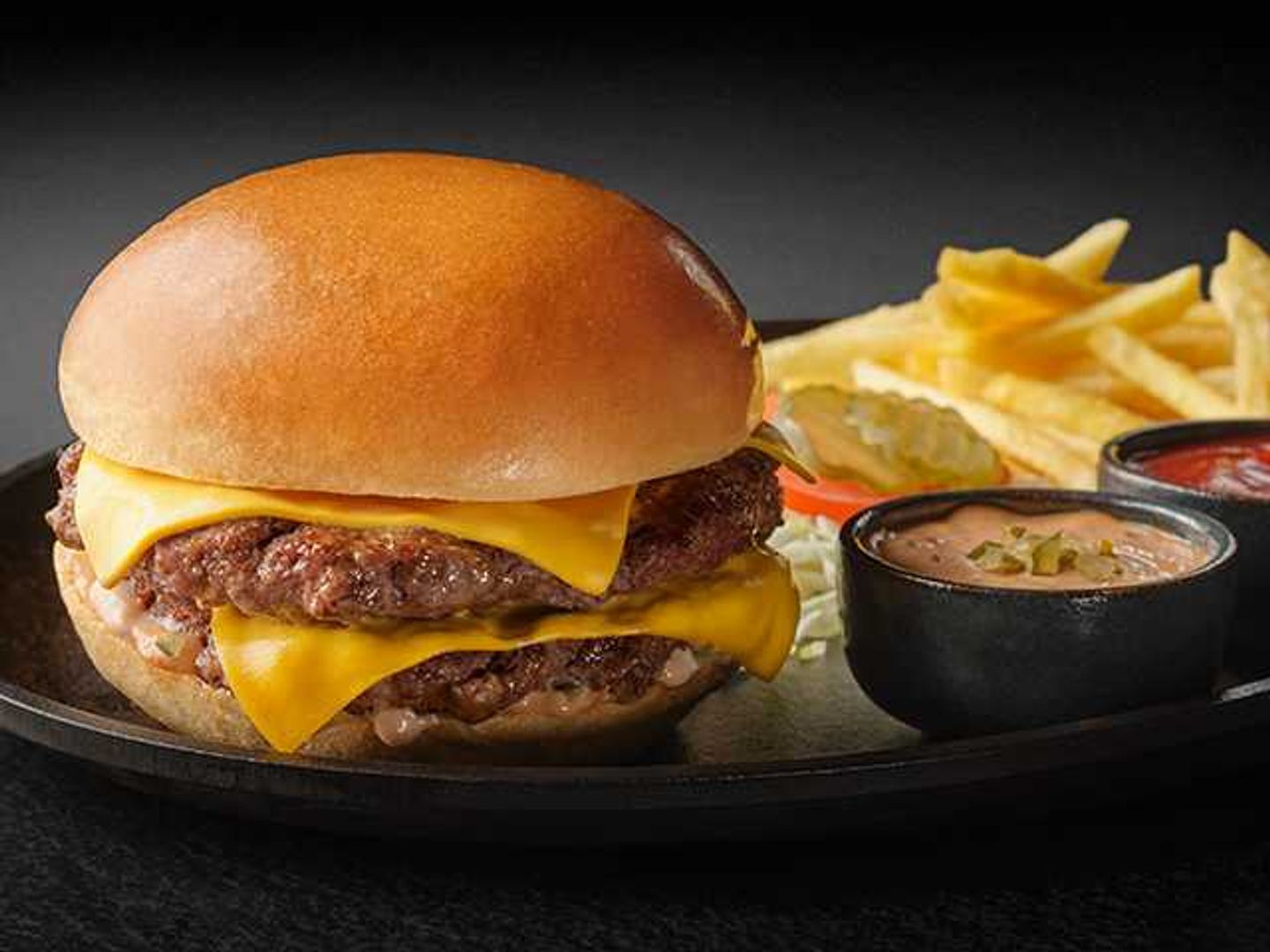 The Original Steak House Cheeseburger