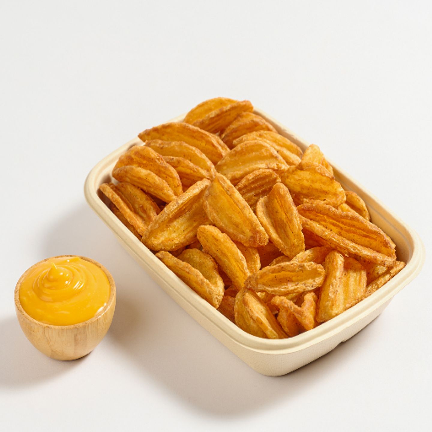 Crisper Cheesy Fries