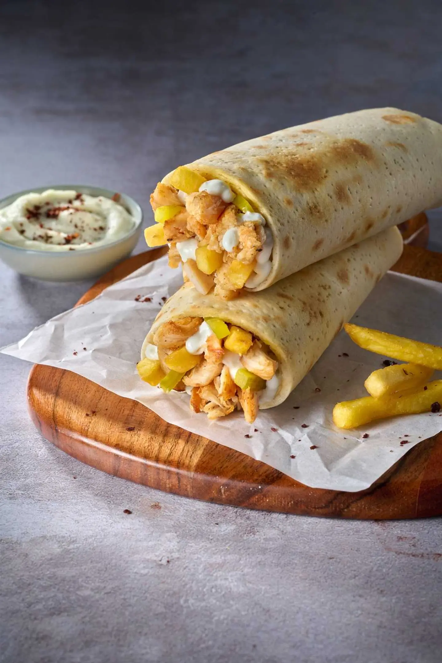 Chicken & Garlic Wrap