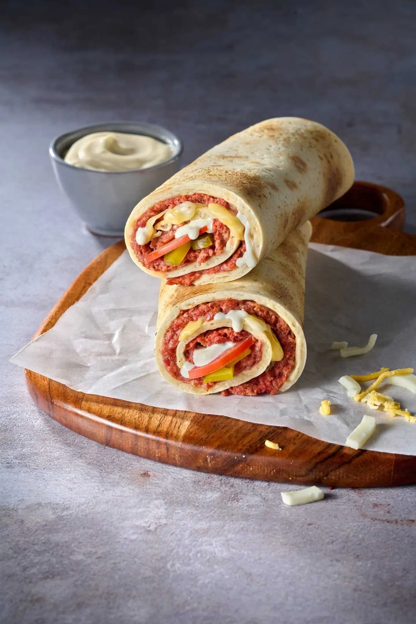 Sujuk & Cheese Wrap