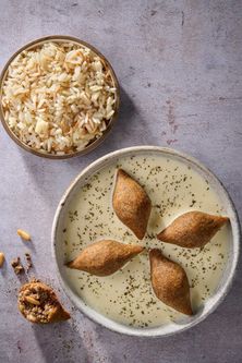 كبة بلبن