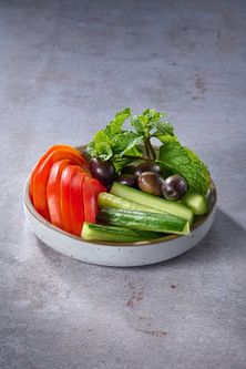 طبق خضار