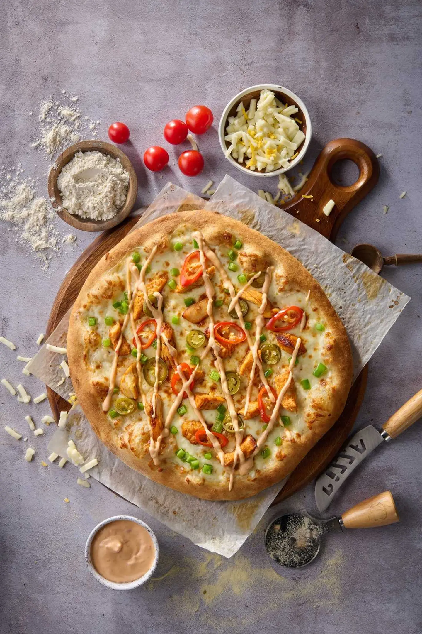Buffalo Chicken Pizza