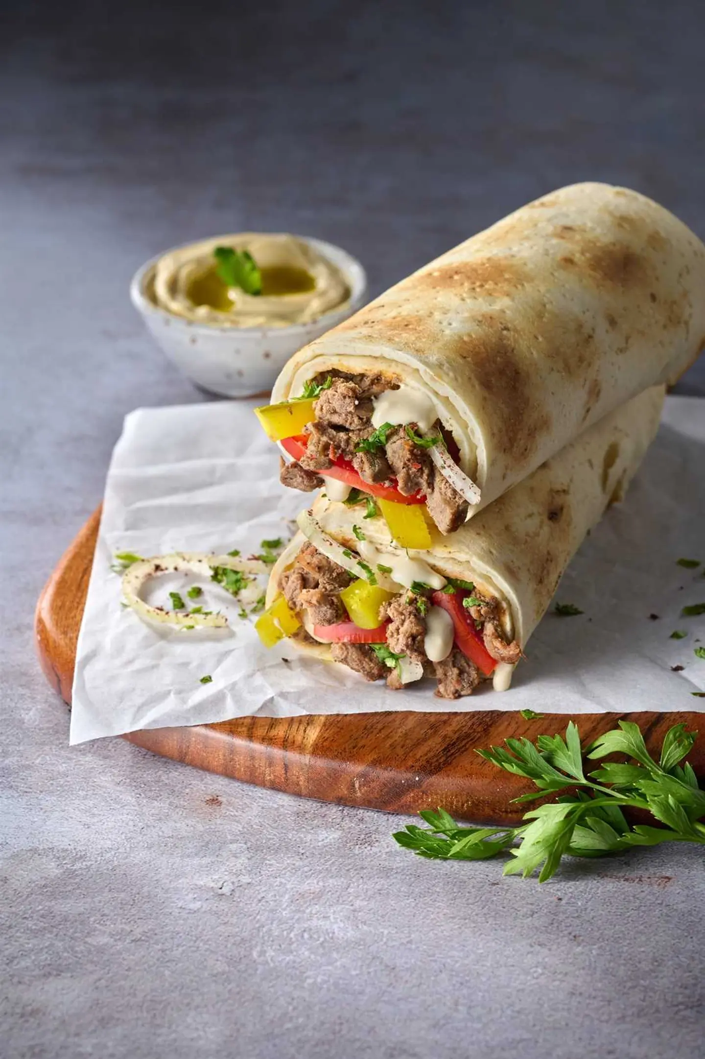 Beef Shawarma Wrap