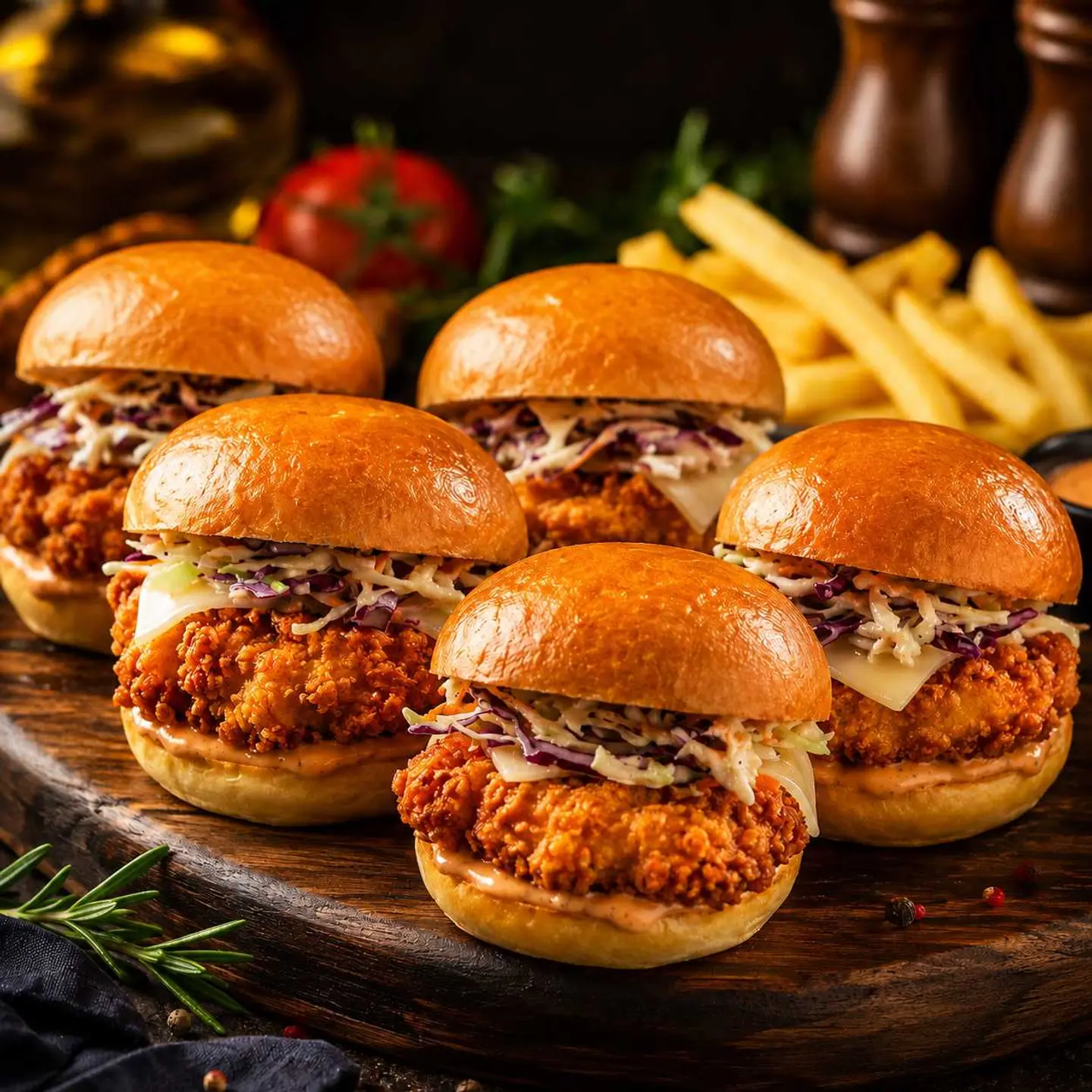 Crispy Chicken Sliders Box